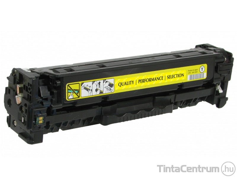 HP 304A (CC532A) sárga [2800 oldal] kompatibilis 100% új toner