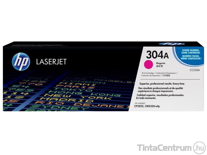 HP 304A (CC533A) magenta [2800 oldal] eredeti toner