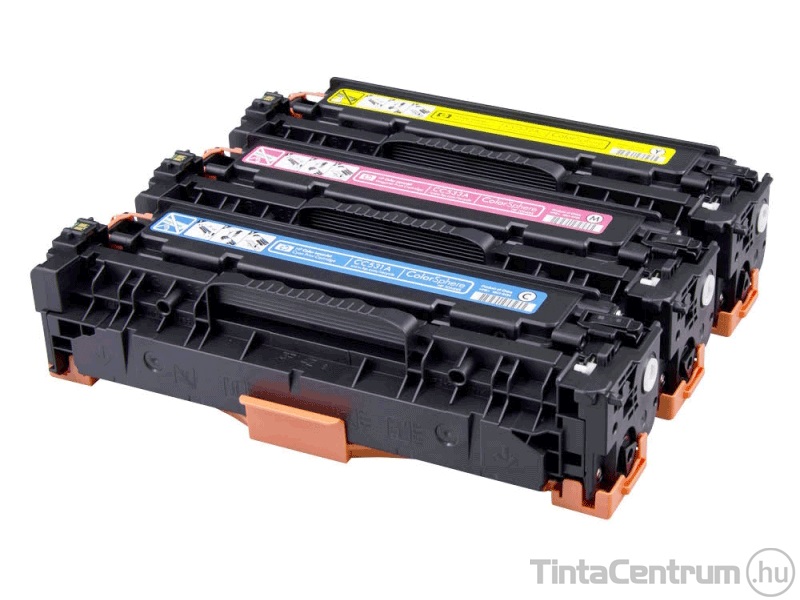 HP 304A (CF372AM) (C,M,Y) [2800 oldal] eredeti 3db-os toner csomag