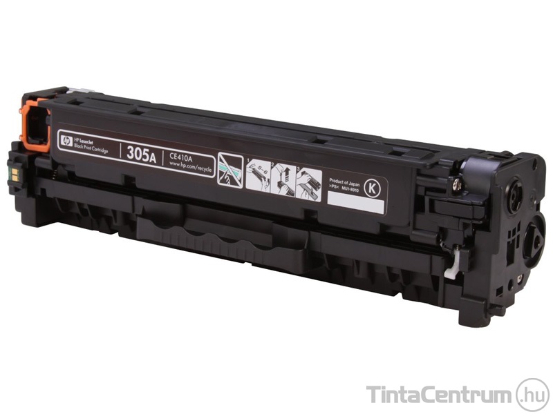 HP 305A (CE410A) fekete [2200 oldal] eredeti toner