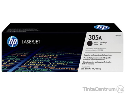 HP 305A (CE410A) fekete [2200 oldal] eredeti toner