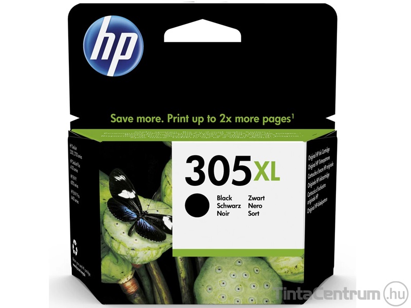 HP 305XL (3YM62AE) fekete [4ml] eredeti tintapatron