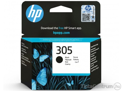 HP 305 (3YM61AE) fekete [2ml] eredeti tintapatron