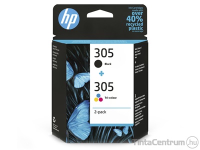 HP 305 (6ZD17AE) (BK, CMY) eredeti 2db-os patron csomag