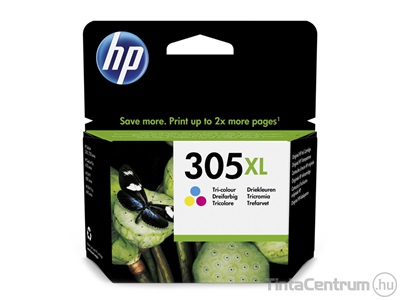 HP 305XL (3YM63AE) színes eredeti tintapatron