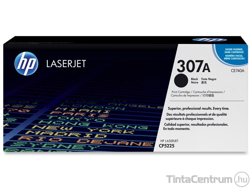 HP 307A (CE740A) fekete [7000 oldal] eredeti toner