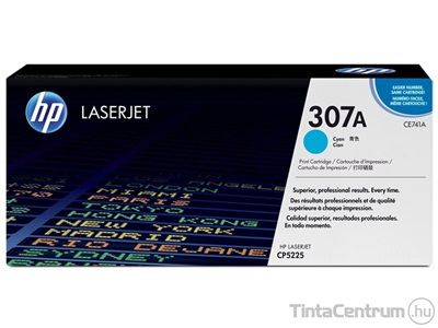 HP 307A (CE741A) ciánkék [7300 oldal] eredeti toner