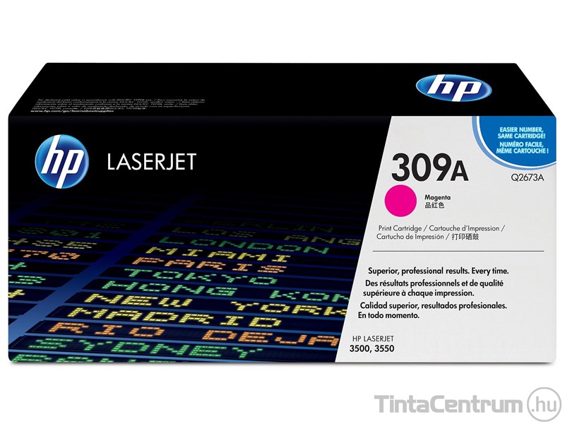 HP 309A (Q2673A) magenta [4000 oldal] eredeti toner