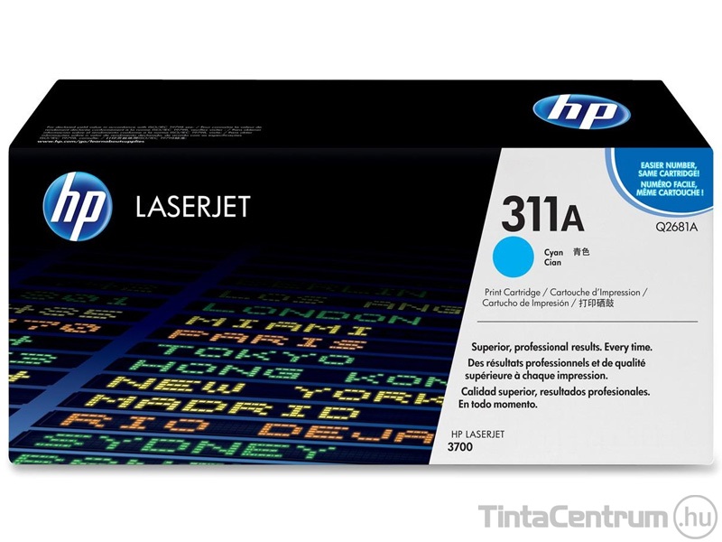 HP 311A (Q2681A) ciánkék [6000 oldal] eredeti toner