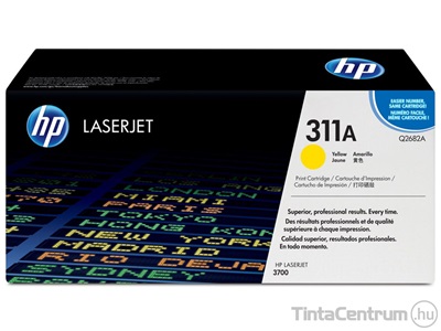 HP 311A (Q2682A) sárga [6000 oldal] eredeti toner