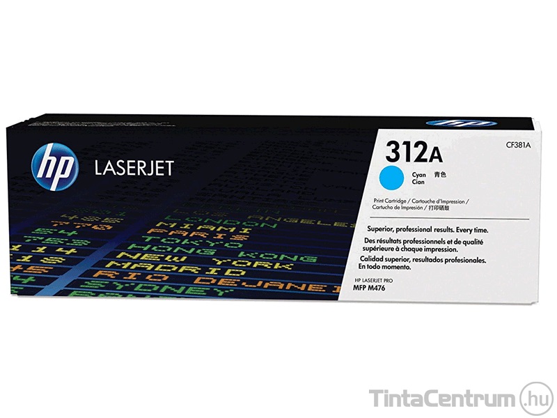 HP 312A (CF381A) ciánkék [2700 oldal] eredeti toner