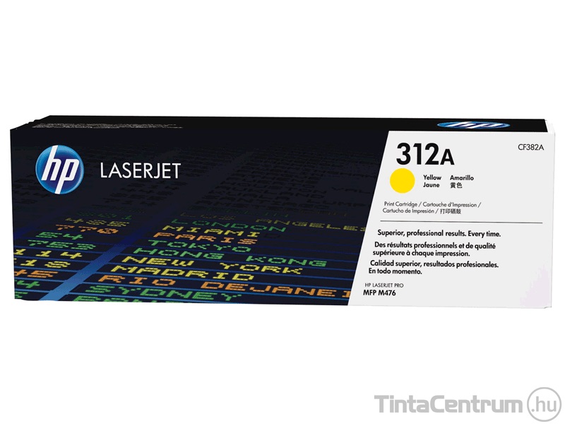 HP 312A (CF382A) sárga [2700 oldal] eredeti toner