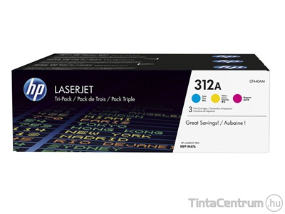 HP 312A (CF440AM) (C,M,Y) [2700 oldal] eredeti 3db-os toner csomag