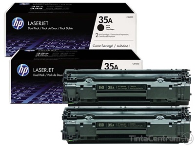 HP 35AD (CB435AD) fekete [2x1500 oldal] eredeti 2db-os toner csomag