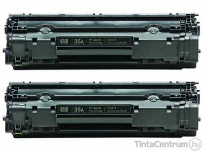 HP 35AD (CB435AD) fekete [2x1500 oldal] eredeti 2db-os toner csomag