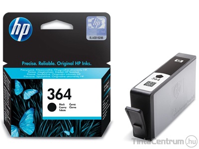 HP 364 (CB316EE) fekete eredeti tintapatron