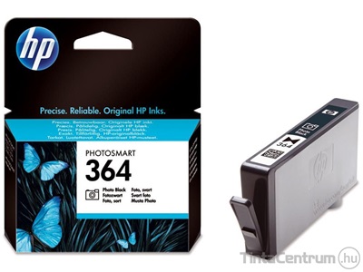 HP 364 (CB317EE) fotó fekete eredeti tintapatron