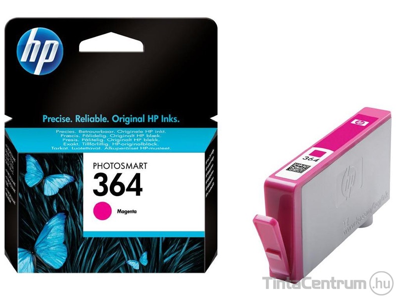 HP 364 (CB319EE) magenta eredeti tintapatron