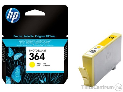 HP 364 (CB320EE) sárga eredeti tintapatron