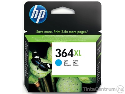 HP 364XL (CB323EE) ciánkék eredeti tintapatron