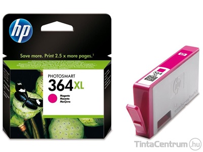 HP 364XL (CB324EE) magenta eredeti tintapatron