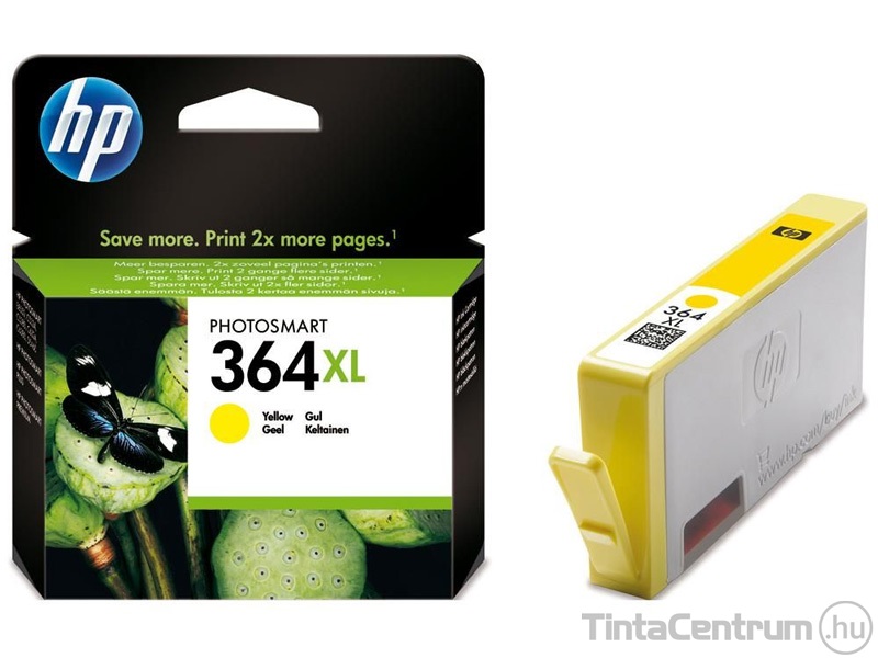 HP 364XL (CN684EE/CB321EE) fekete eredeti tintapatron