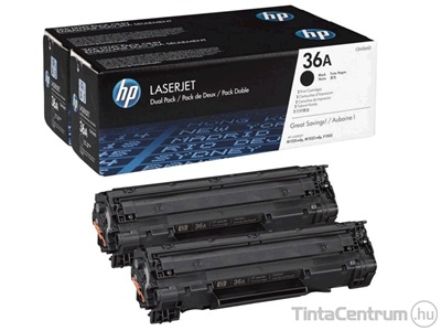 HP 36AD (CB436AD) fekete [2x2000 oldal] eredeti 2db-os toner csomag