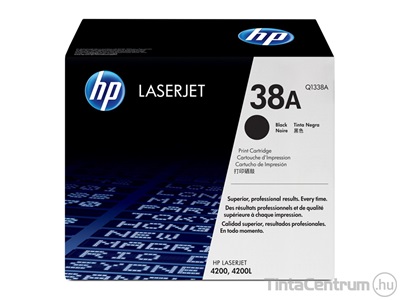 HP 38A (Q1338A) fekete [12000 oldal] eredeti toner