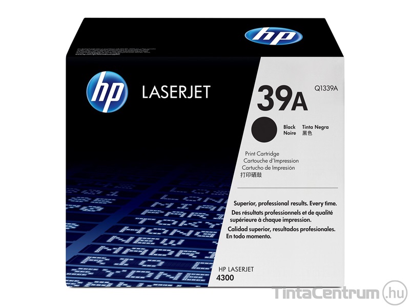 HP 39A (Q1339A) fekete [18000 oldal] eredeti toner