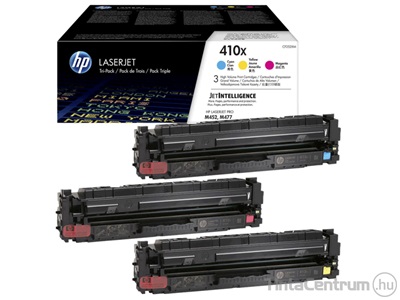 HP 410X (CF252XM) (C,M,Y) [5000 oldal] eredeti 3db-os toner csomag