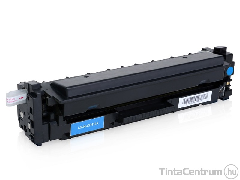 HP 410X (CF411X) ciánkék [5000 oldal] kompatibilis 100% új toner