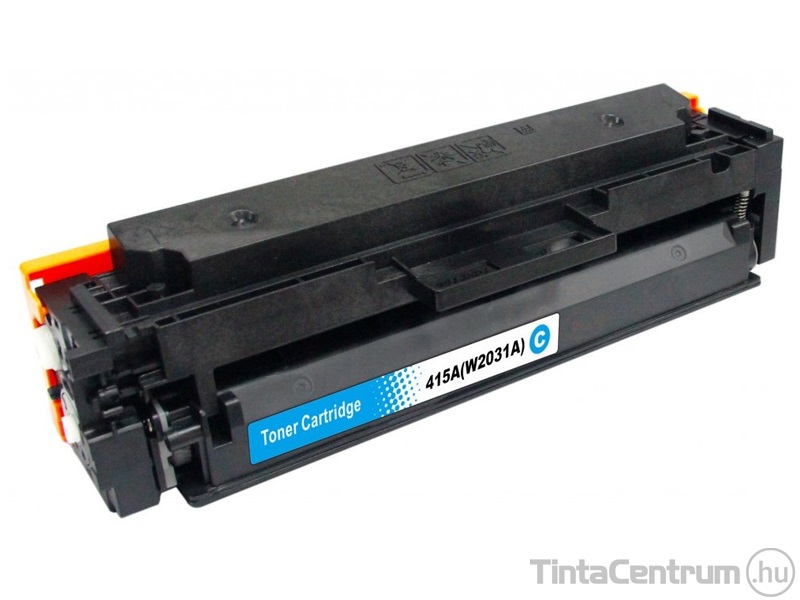 HP 415A (W2031A) ciánkék [2100 oldal] kompatibilis 100% új toner (CHIP nélkül)