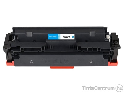 HP 415X (W2031X) ciánkék [6000 oldal] kompatibilis 100% új toner (CHIP nélkül)