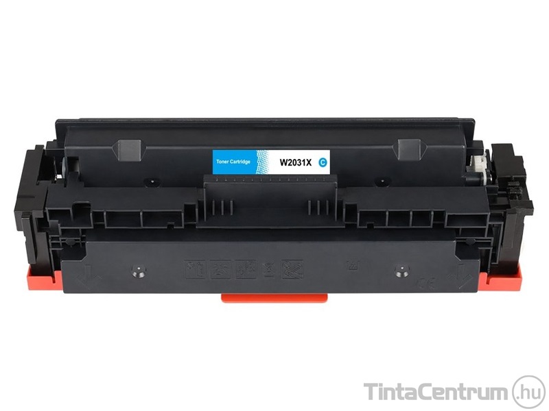 HP 415X (W2031X) ciánkék [6000 oldal] kompatibilis 100% új toner (CHIP nélkül)