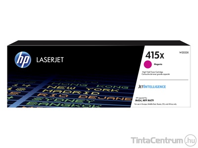 HP 415X (W2033X) magenta [6000 oldal] eredeti toner