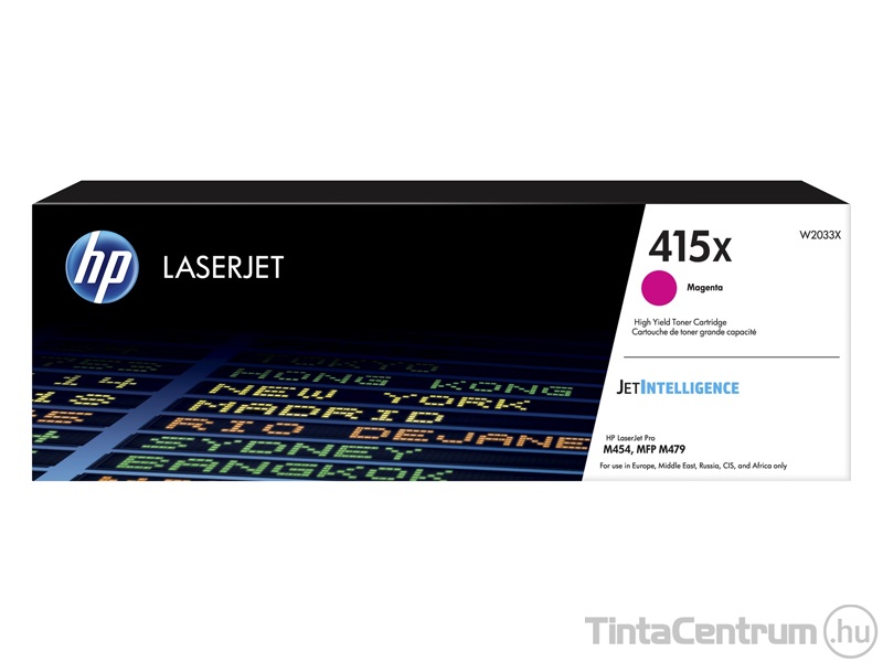 HP 415X (W2033X) magenta [6000 oldal] eredeti toner