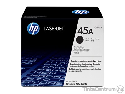 HP 45A (Q5945A) fekete [18000 oldal] eredeti toner