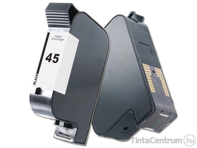 HP 45 (51645A) fekete kompatibilis 100% új tintapatron