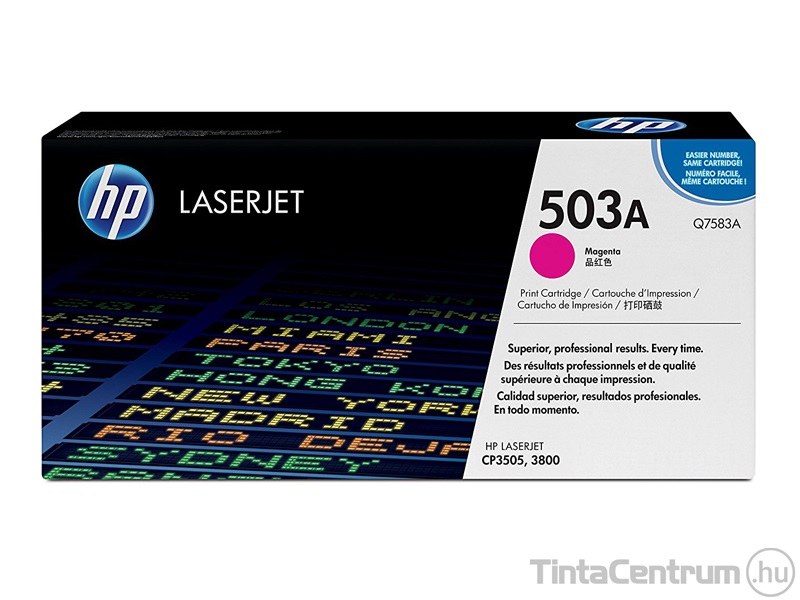 HP 503A (Q7583A) magenta [6000 oldal] eredeti toner