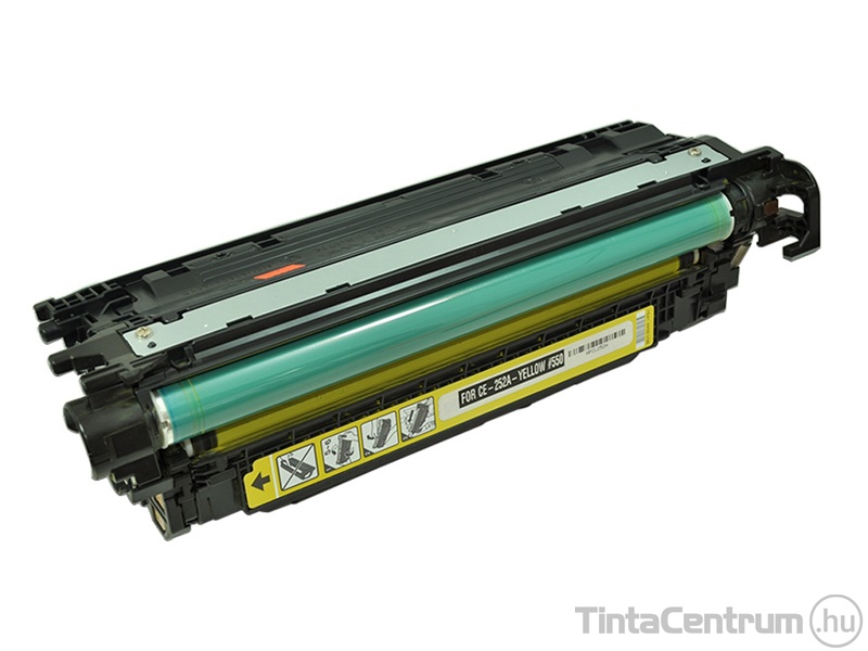 HP 504A (CE252A) sárga [7000 oldal] kompatibilis 100% új toner