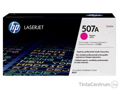 HP 507A (CE403A) magenta [6000 oldal] eredeti toner