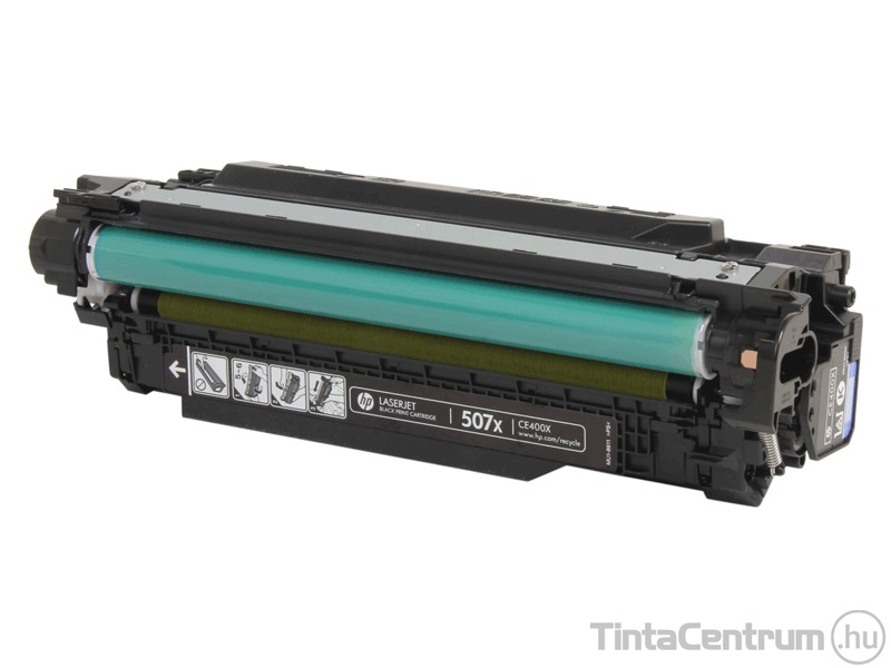 HP 507X (CE400X) fekete [11000 oldal] eredeti toner