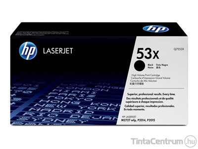 HP 53X (Q7553X) fekete [7000 oldal] eredeti toner