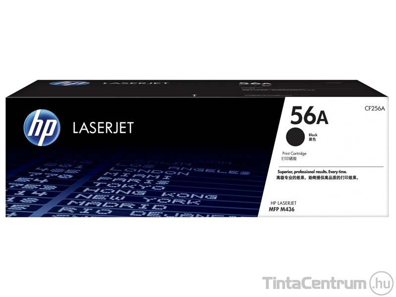 HP 56A (CF256A) fekete [7400 oldal] eredeti toner