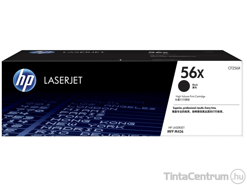 HP 56X (CF256X) fekete [13700 oldal] eredeti toner