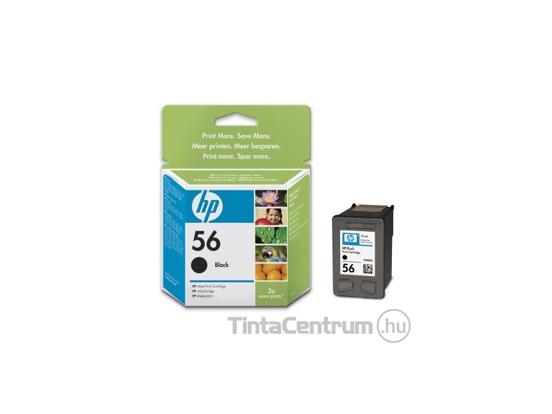 HP 56 (C6656A) fekete eredeti tintapatron