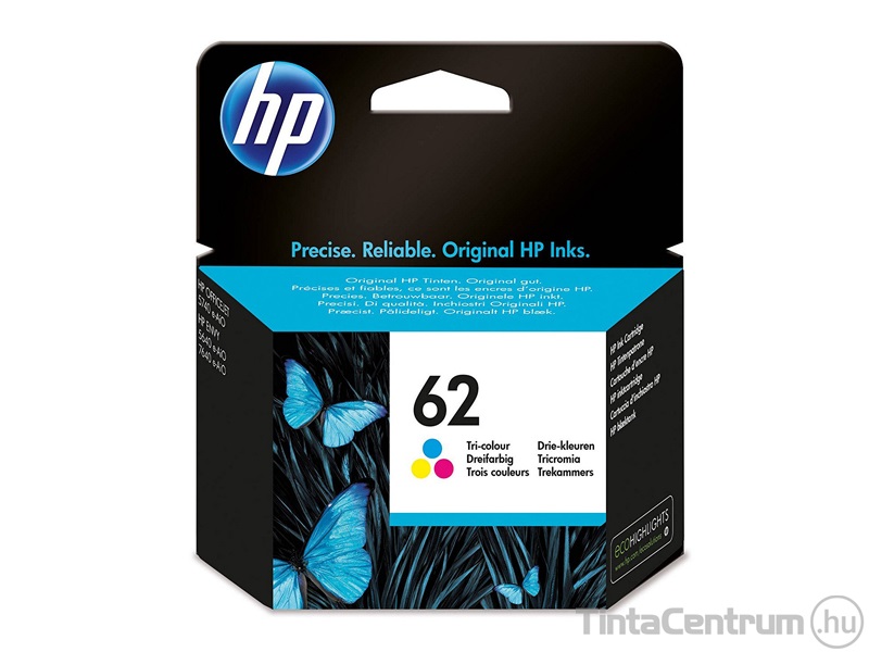 HP 62 (C2P06AE) színes eredeti tintapatron