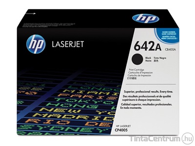 HP 642A (CB400A) fekete [7500 oldal] eredeti toner