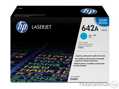 HP 642A (CB401A) ciánkék [7500 oldal] eredeti toner