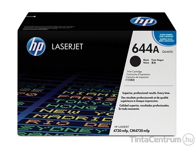 HP 644A (Q6460A) fekete [12000 oldal] eredeti toner